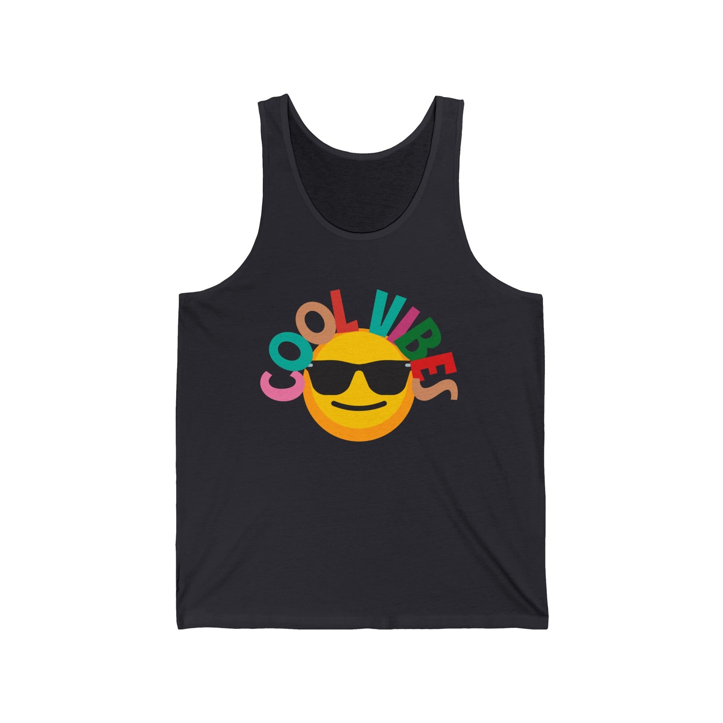 Just Asking For A Cool Vibes Emoji Ultimate Comfort Styled Unisex Tank Top