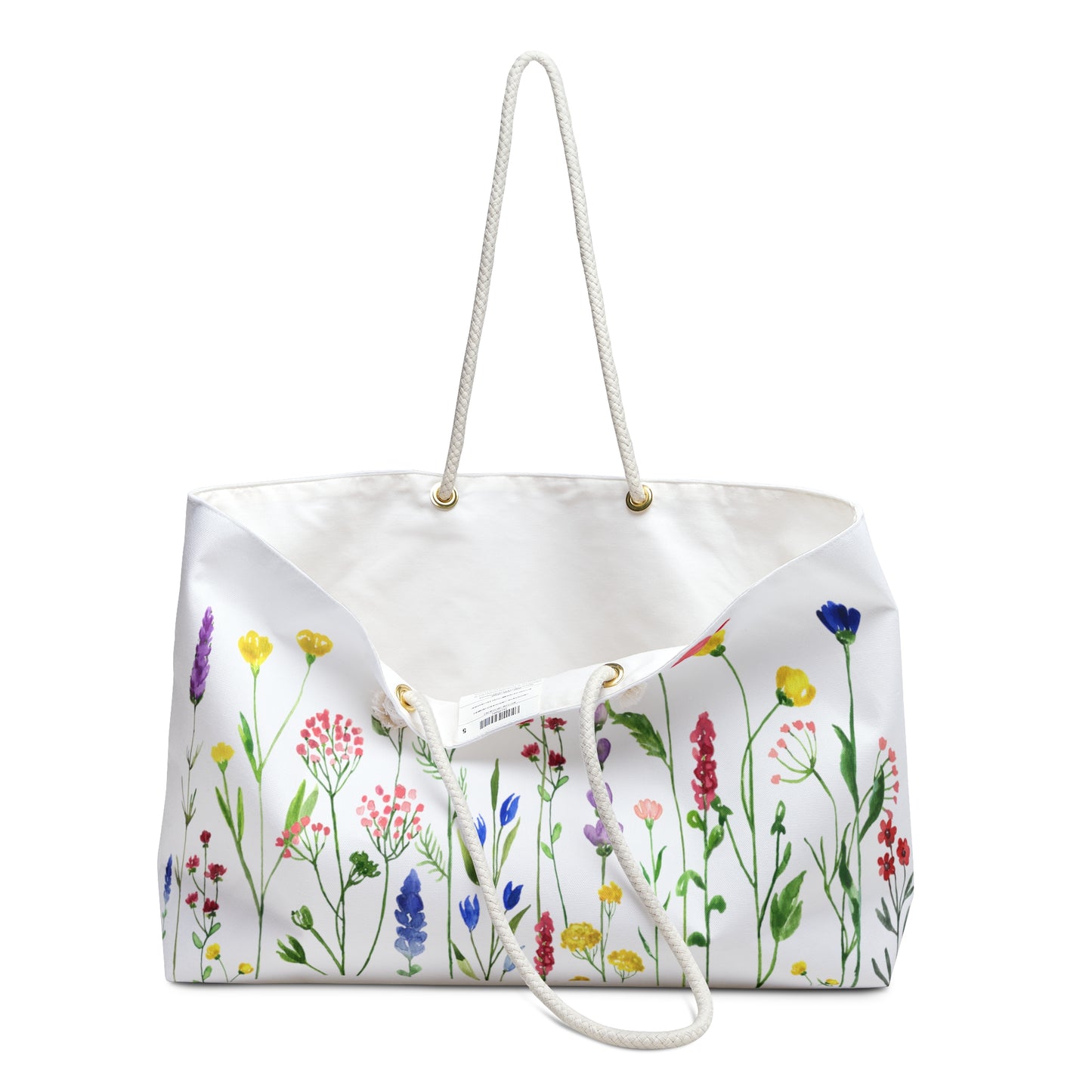 Summer Graphic Wild Flower Weekender Bag