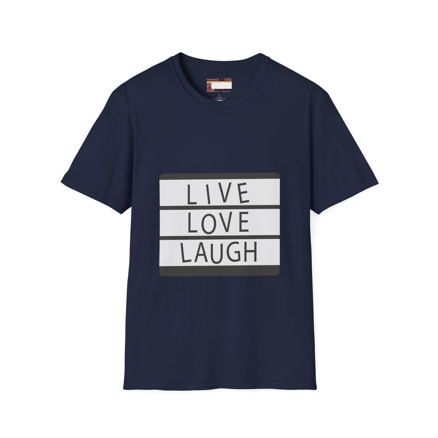 Live Love Laugh Designed Graphic Comfort Unisex T-shirt