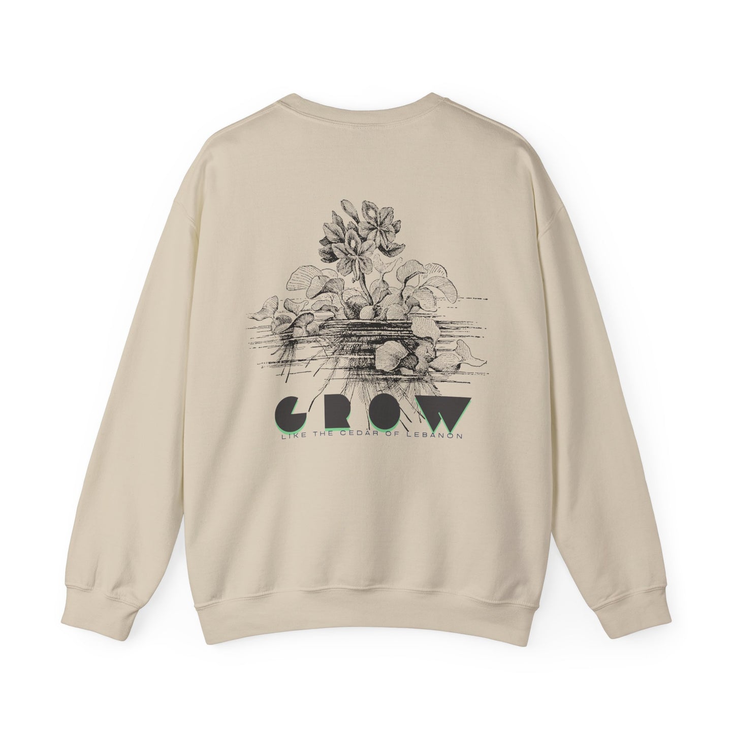 Graphic Designed Minimalist Crewneck Sweatshirt