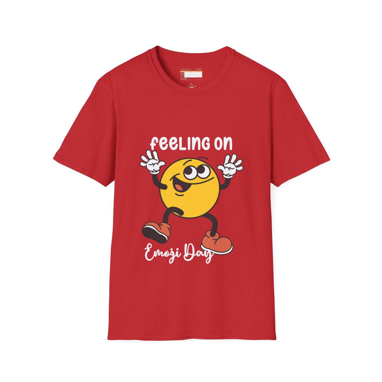 Graphic Emojis Designed Comfort Styled Minimalist T-shirts