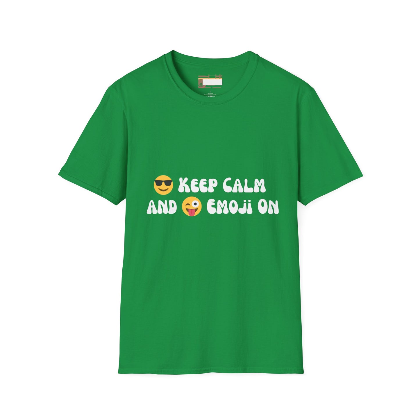 Graphic Emojis Designed Comfort Styled Minimalist T-shirts