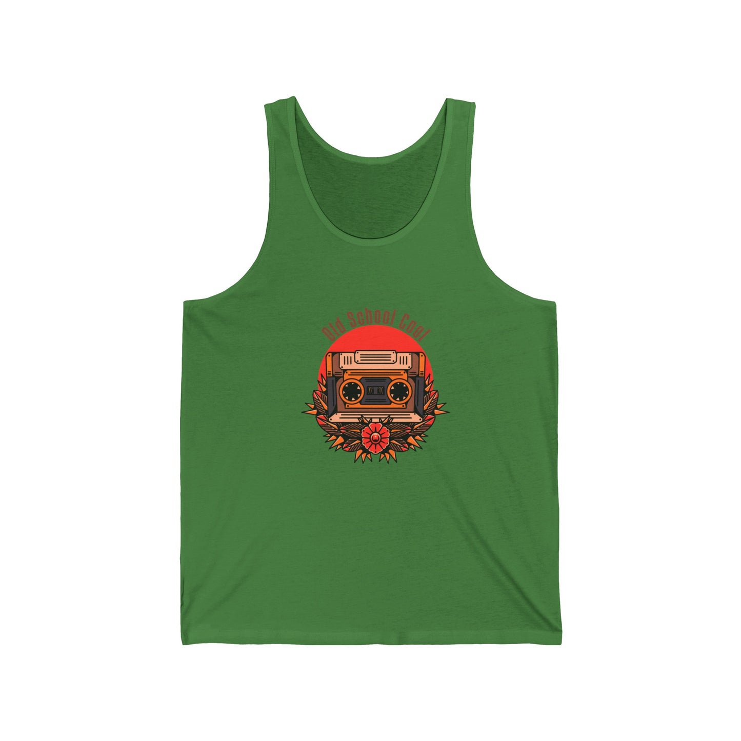 Old School Cool Graphic Ultimate Comfort Styled Unisex Tank Top