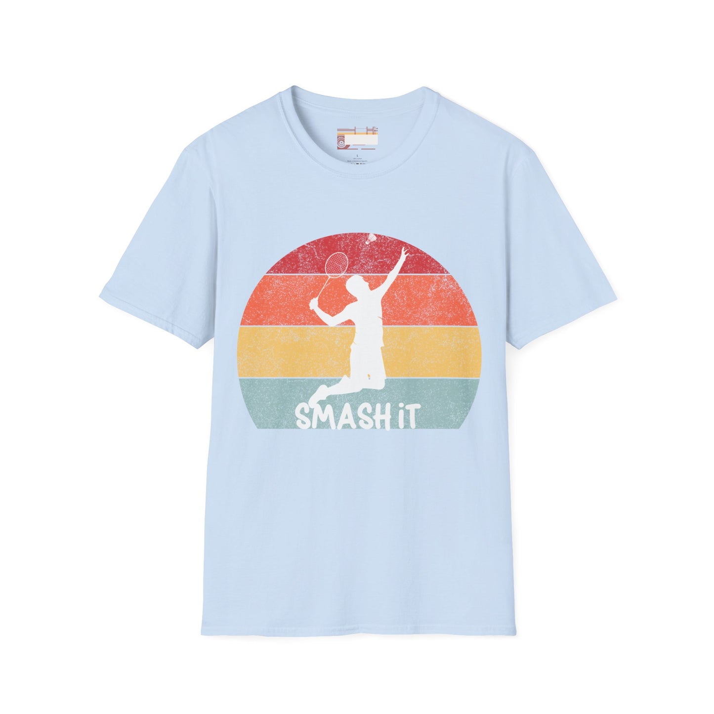 Badminton Game Day Graphic Comfort Unisex T-shirt