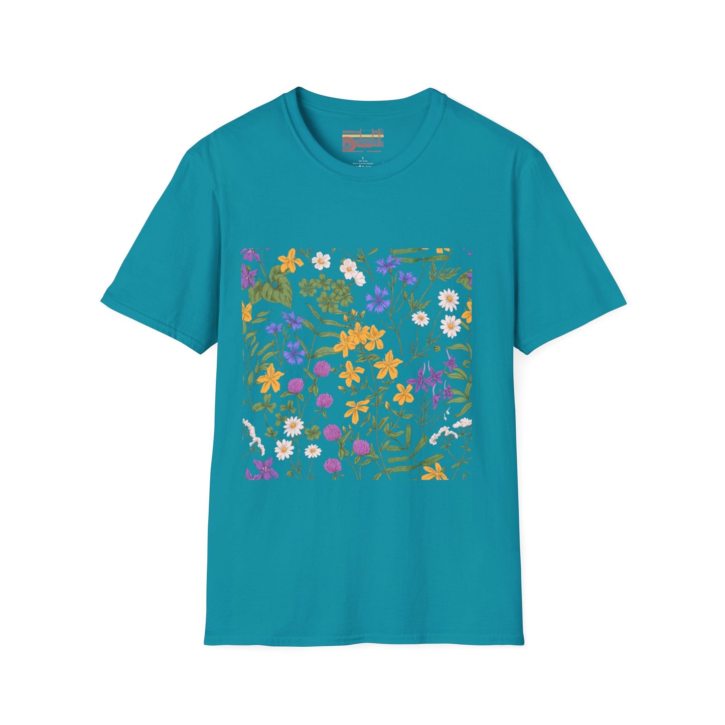 Floral Combination Ultimate Comfort Styled Graphic T-shirt