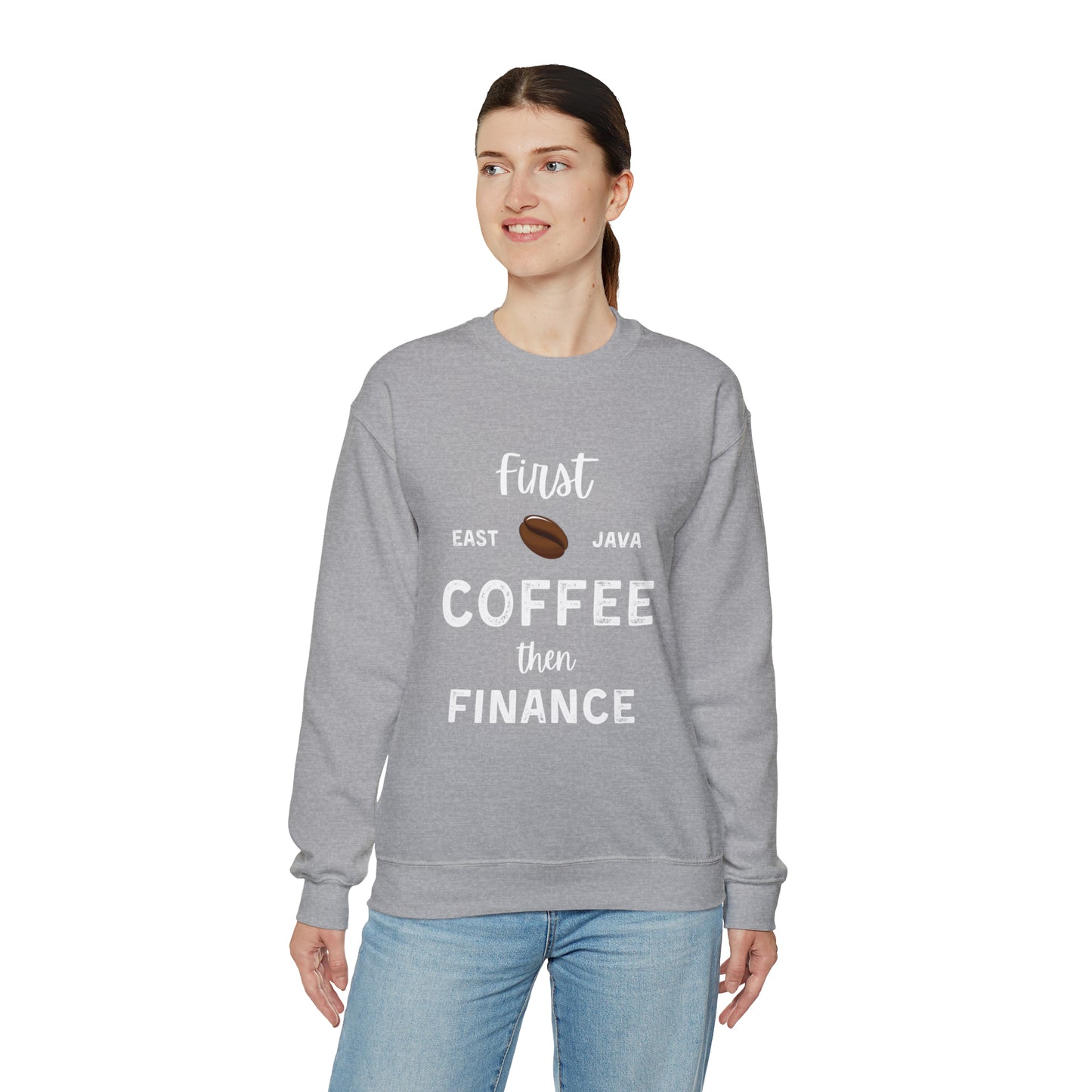 First Coffee Then Finance Unisex Sweatshirt