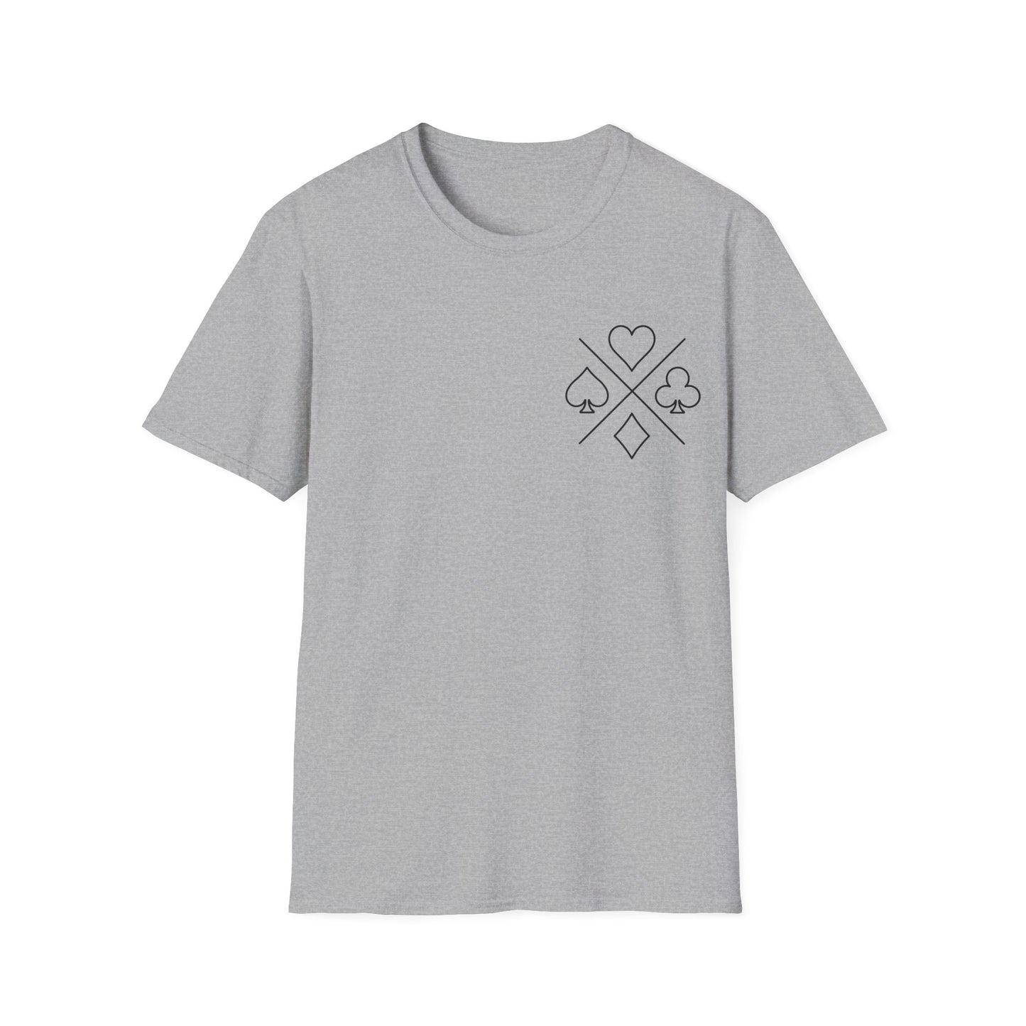 Poker Game " All In Or Fold" Ultimate Comfort T-shirt