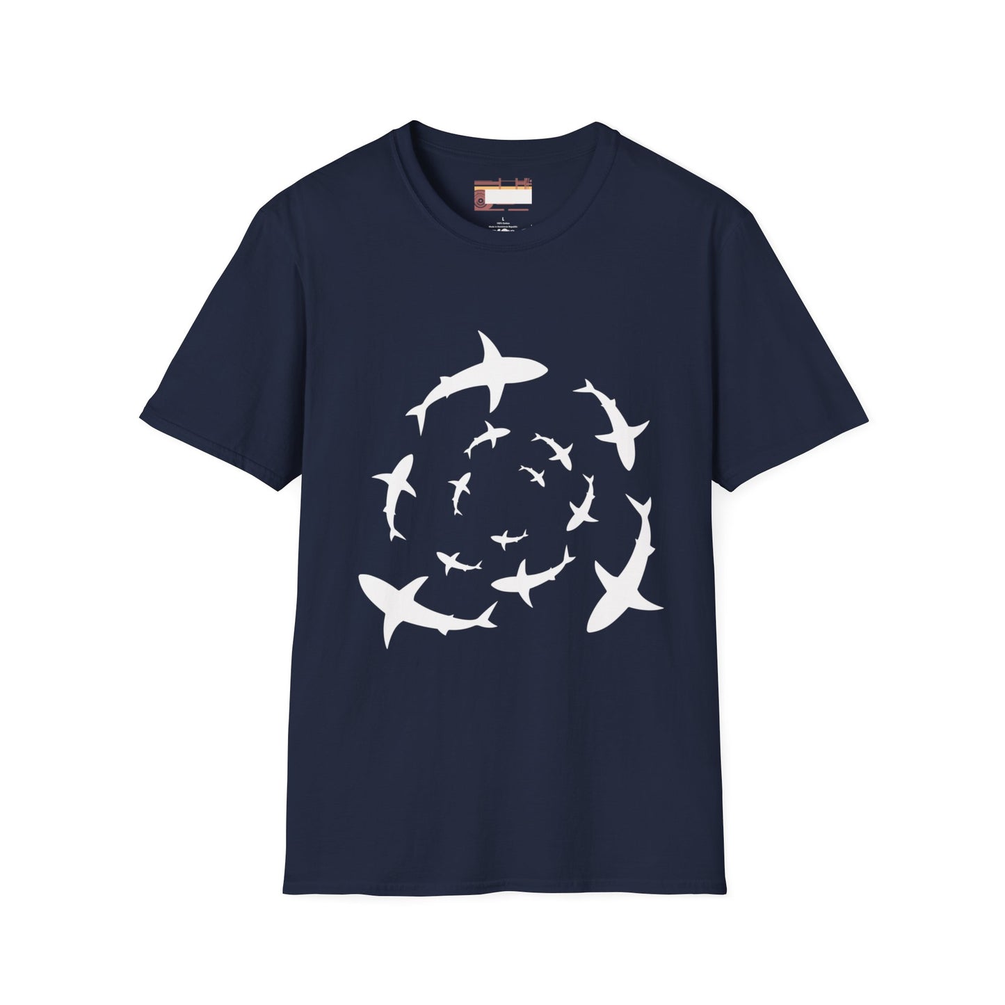 Graphic Designed Shark Attack Unisex Comfort Styled T-shirts