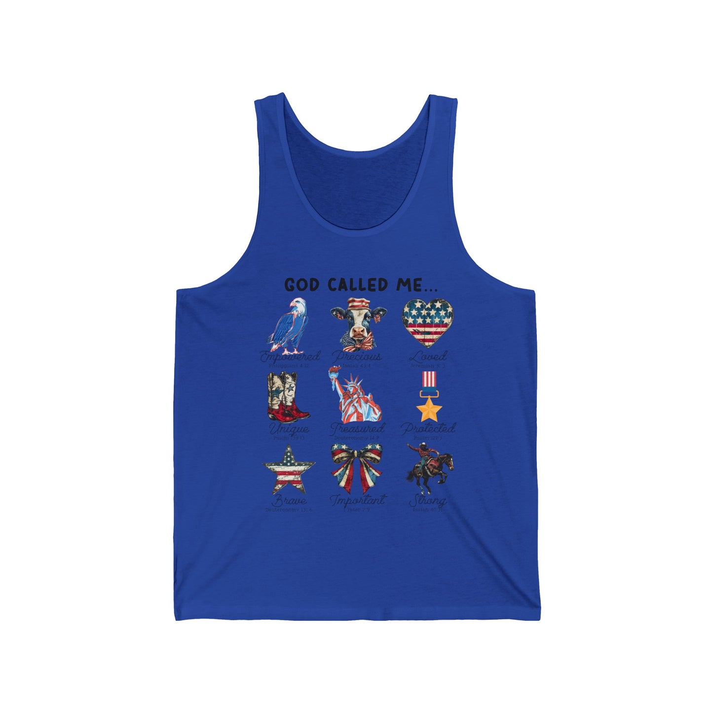 American Independence Graphic Ultimate Comfort Styled Unisex Tank Top