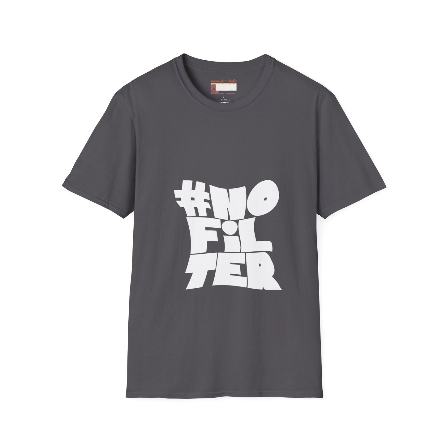 Graphic No Filter Designed Comfort Unisex T-shirt
