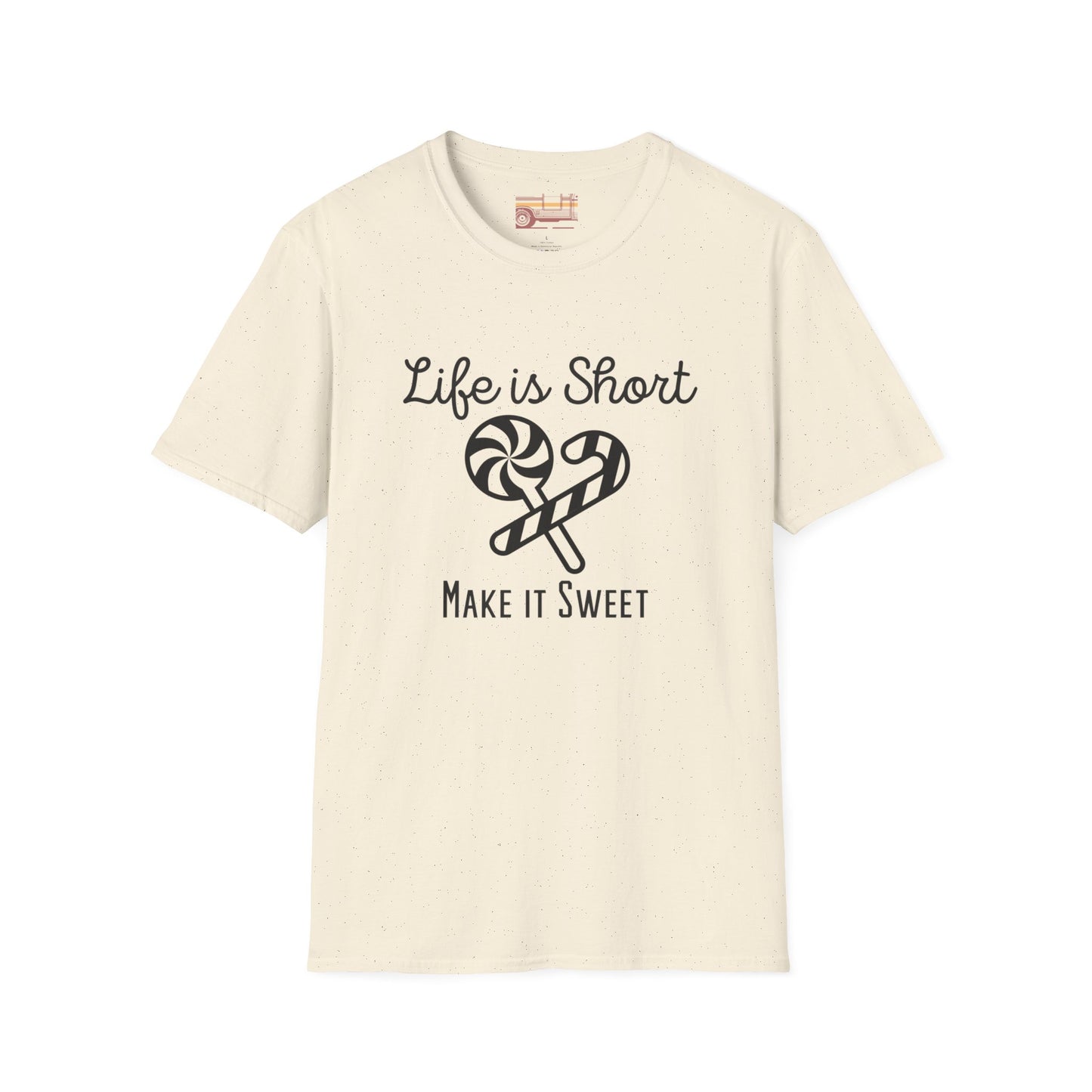 Live is Short Classic Summer Ultimate Comfort Motivational Styled Unisex T-shirt
