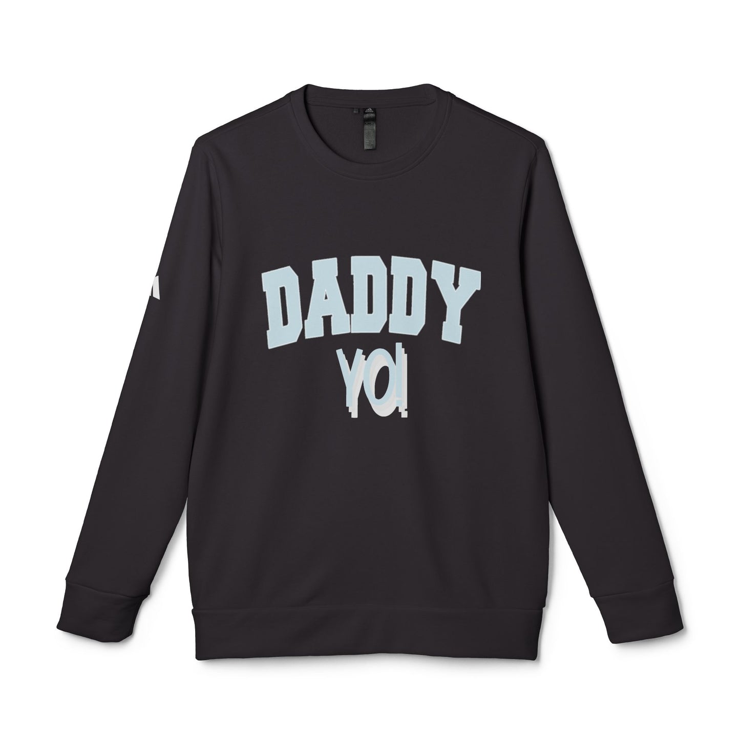 DTG adidas® Unisex Fleece Crewneck Daddy Yo Fathers Day Fathers Gift Sweatshirt