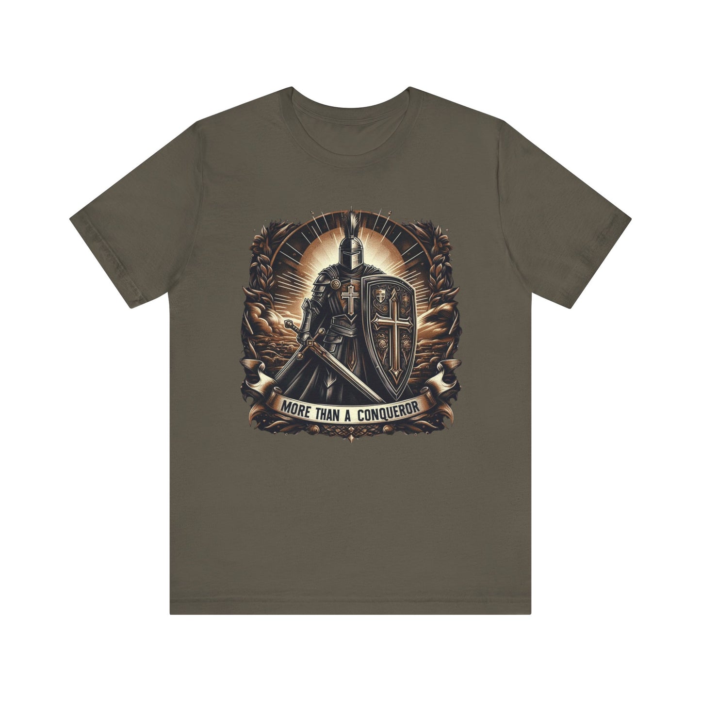 Christian Gospel Unisex More Than A Conqueror T-Shirt