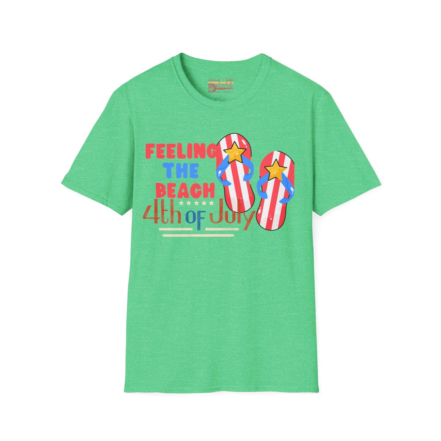 Feeling Like The Beachy This Independence Day July 4th Ultimate Comfort Unisex T-shirt