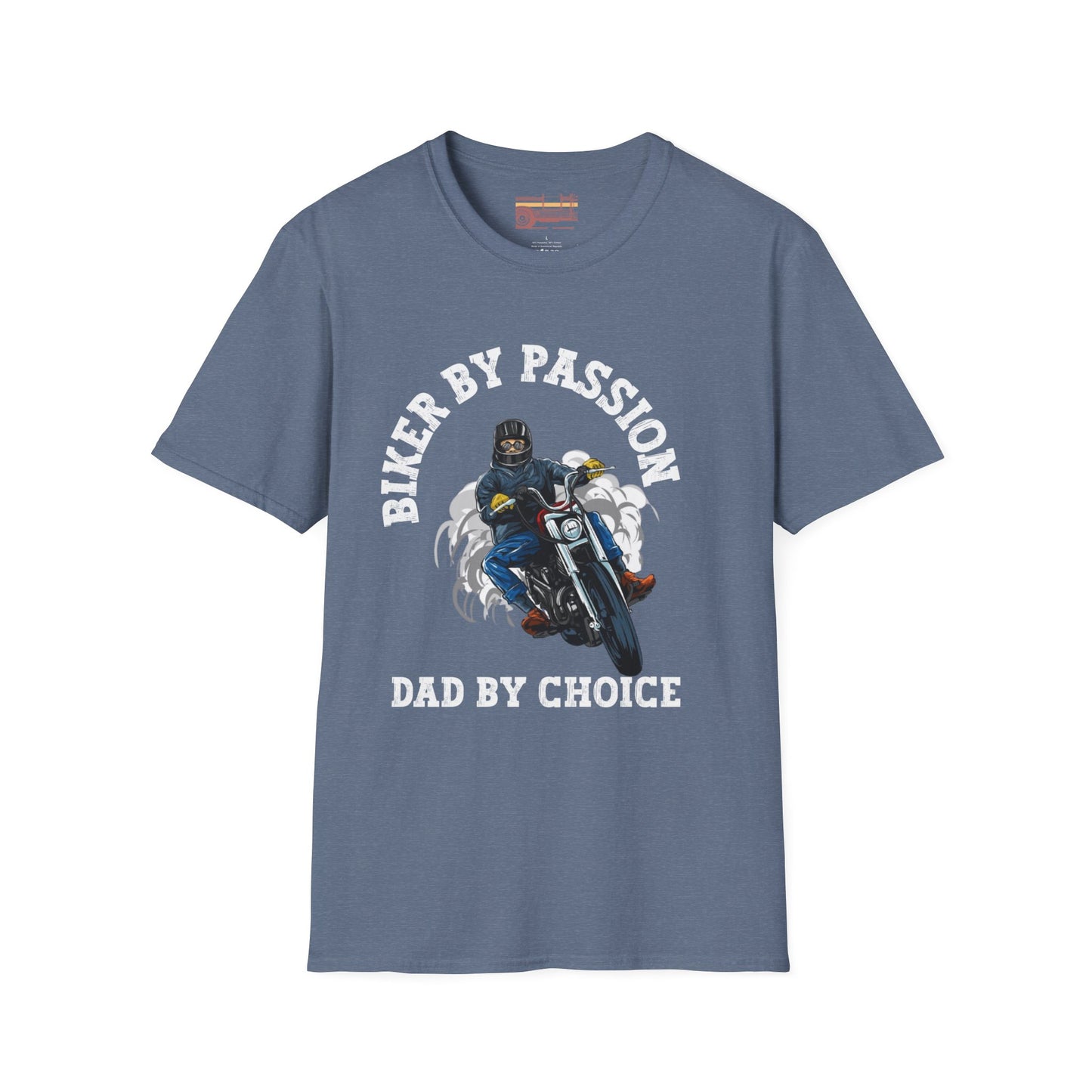Biker By Passion Dad Ultimate Comfort Unisex Fathers Day T-shirt