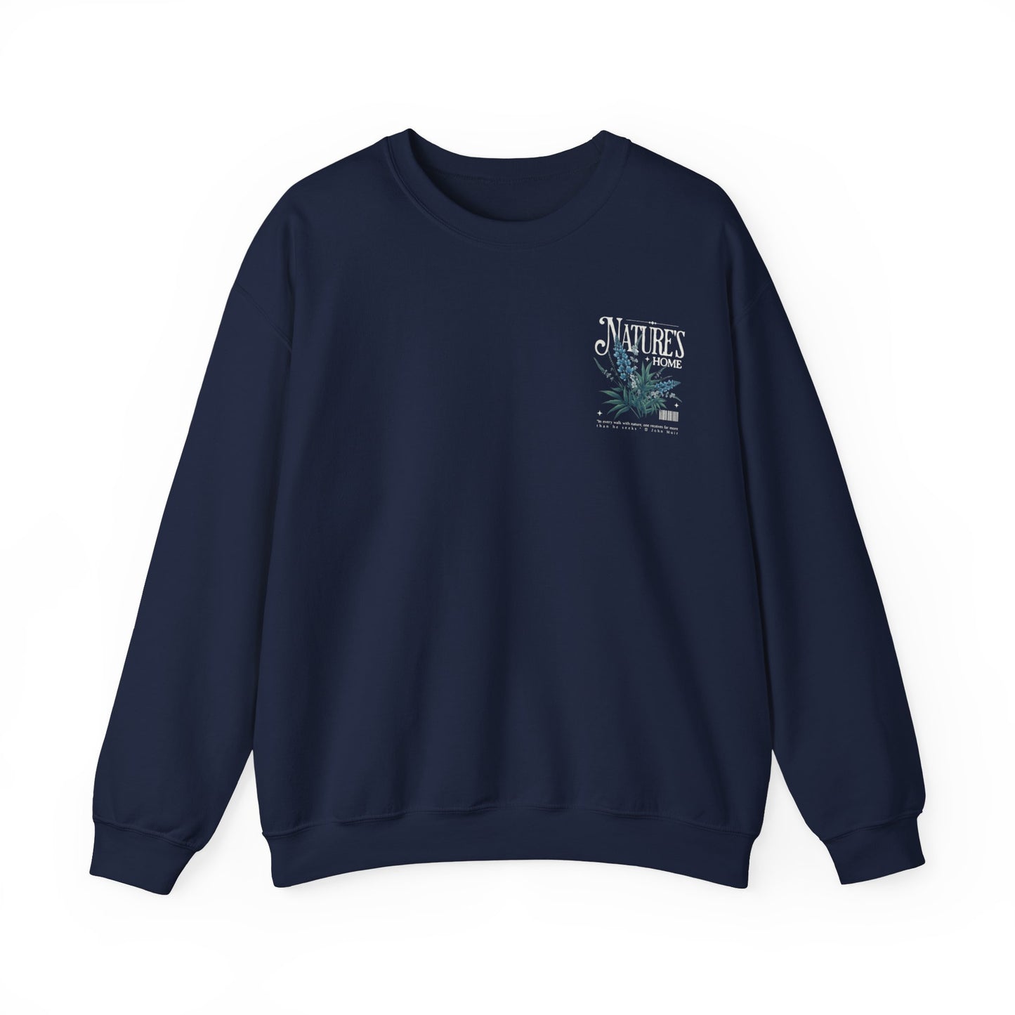 Graphic Designed Minimalist Crewneck Sweatshirt