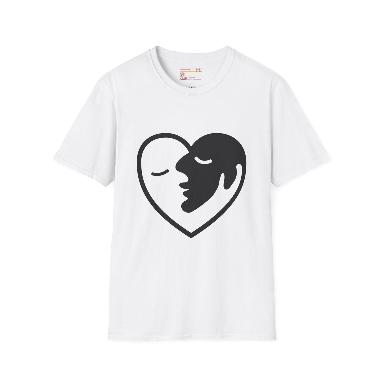 Love Designed Two Faced Unisex Minimalist Comfort T-shirt