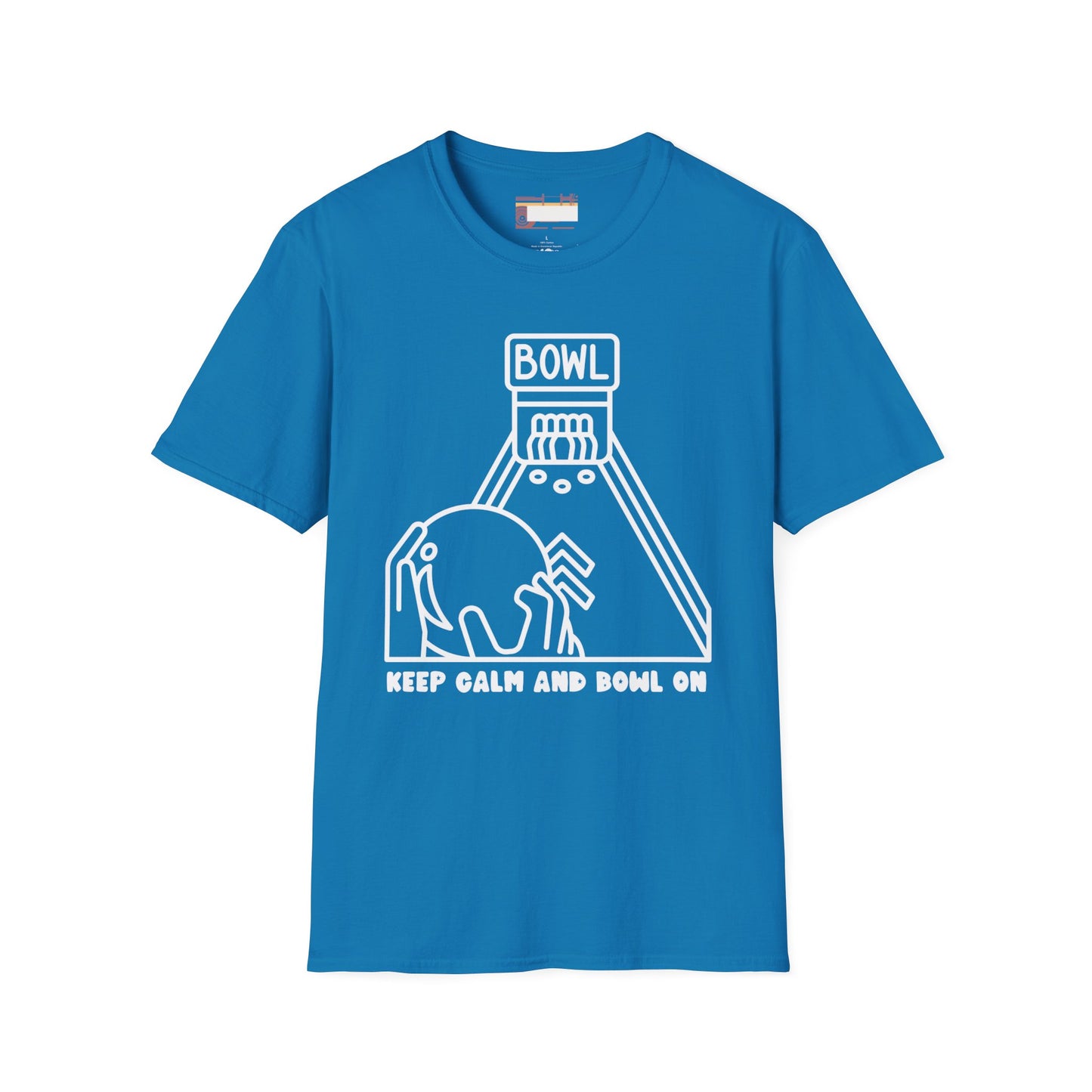 Retro Bowling Champion Bowling King Graphic Comfort Unisex T-shirt