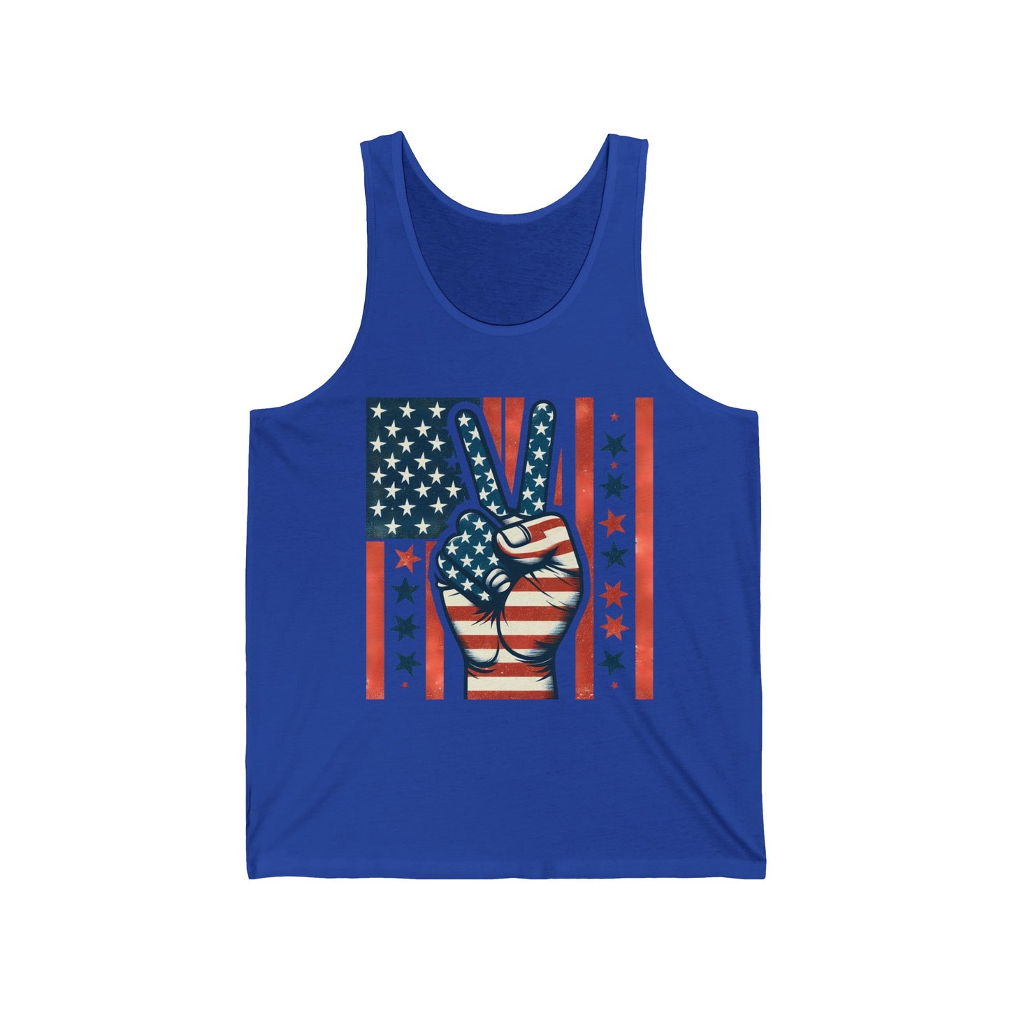 American Independence Ultimate Comfort Styled Unisex Funny Tank Top