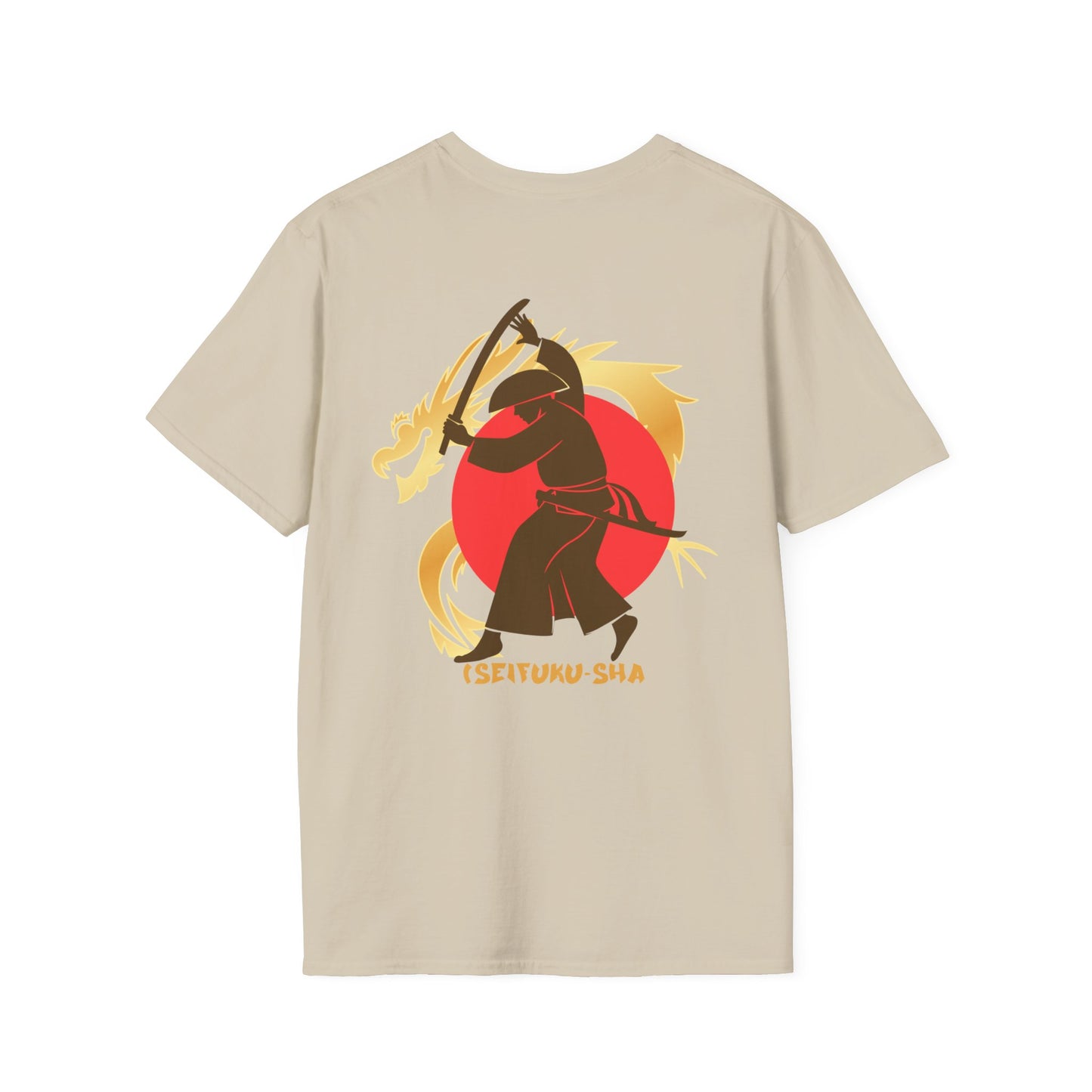 Japanese Warrior Designed Graphic Ultimate Comfort Styled Unisex T-shirt