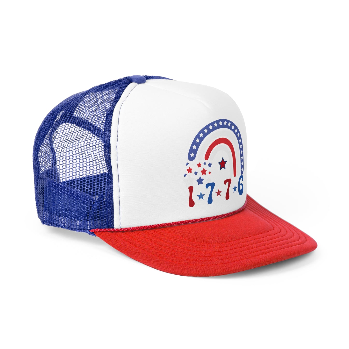4th of July Independence day Unisex One Size Fits Trucker Caps