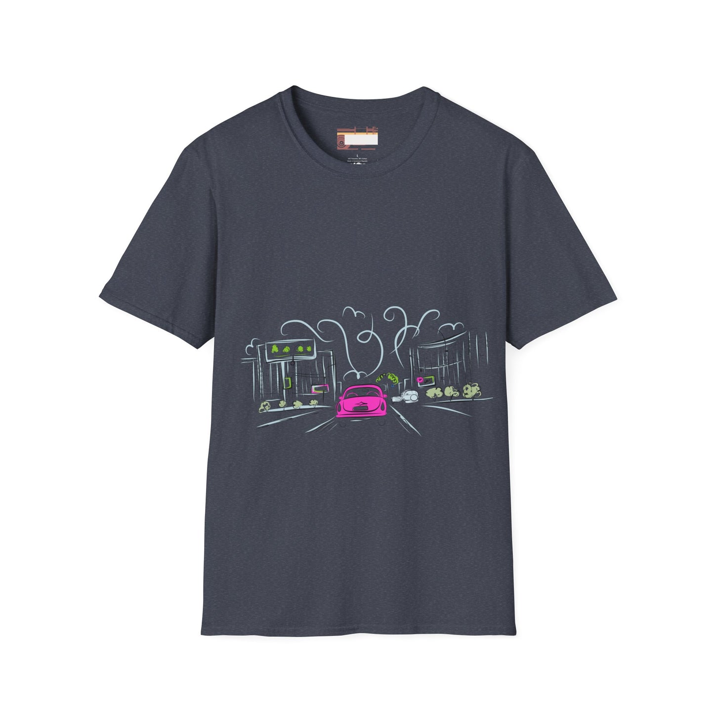Graphic City Drama Designed Comfort Unisex T-shirt