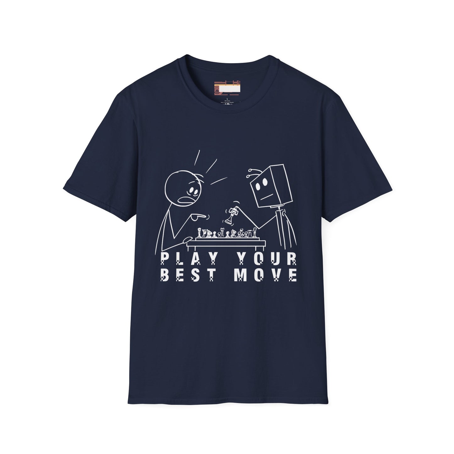 Graphic Chess Tees Chess Tournament Player Unisex Minimalist Comfort T-shirt