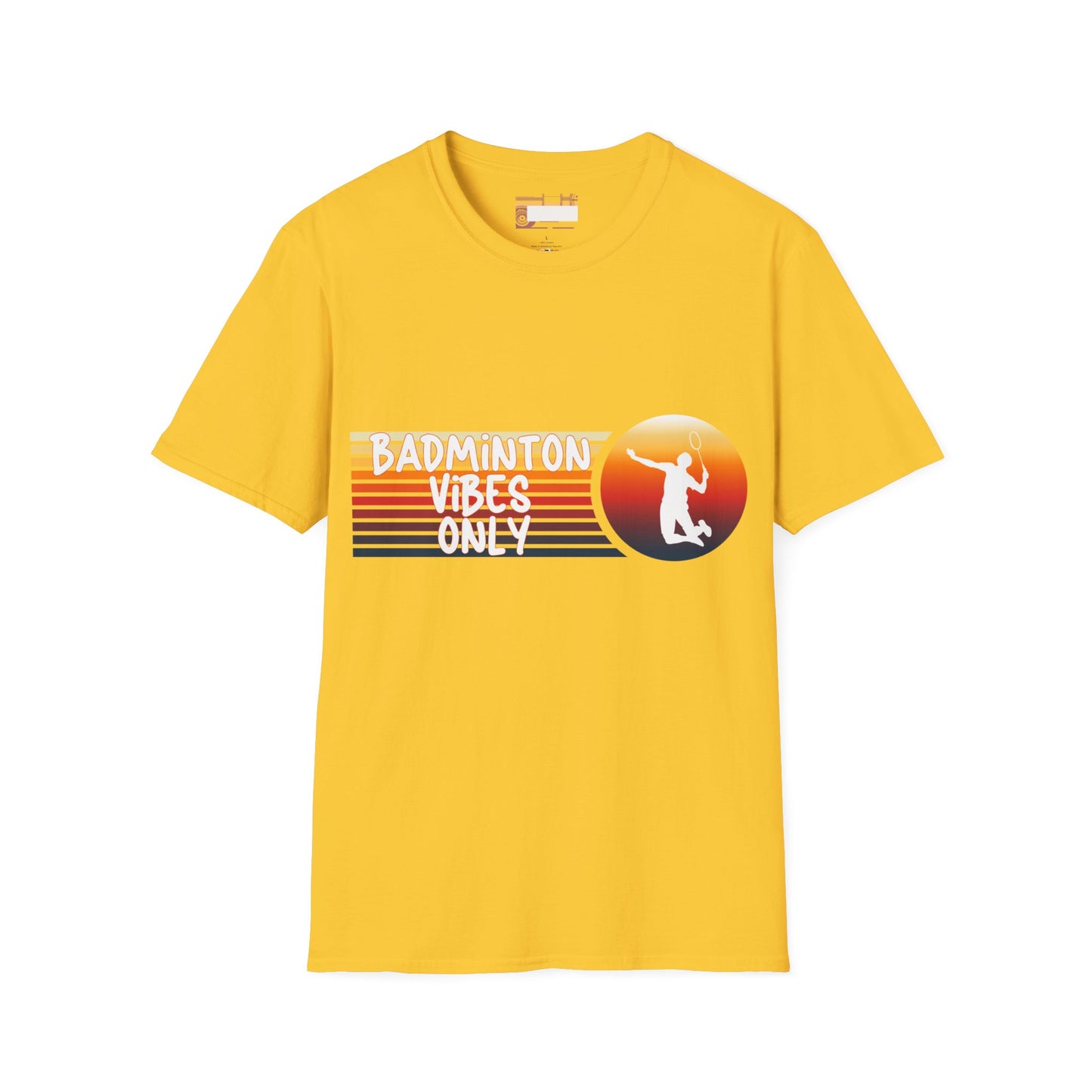 Badminton Game Day Graphic Comfort Unisex T-shirt
