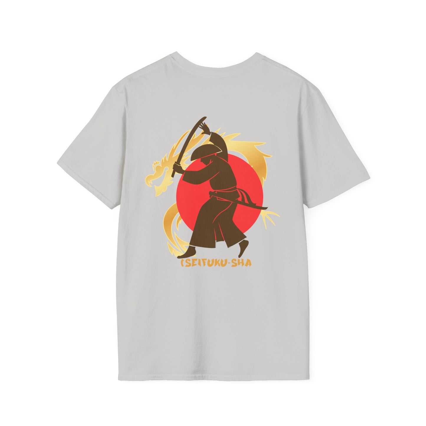 Japanese Warrior Designed Graphic Ultimate Comfort Styled Unisex T-shirt