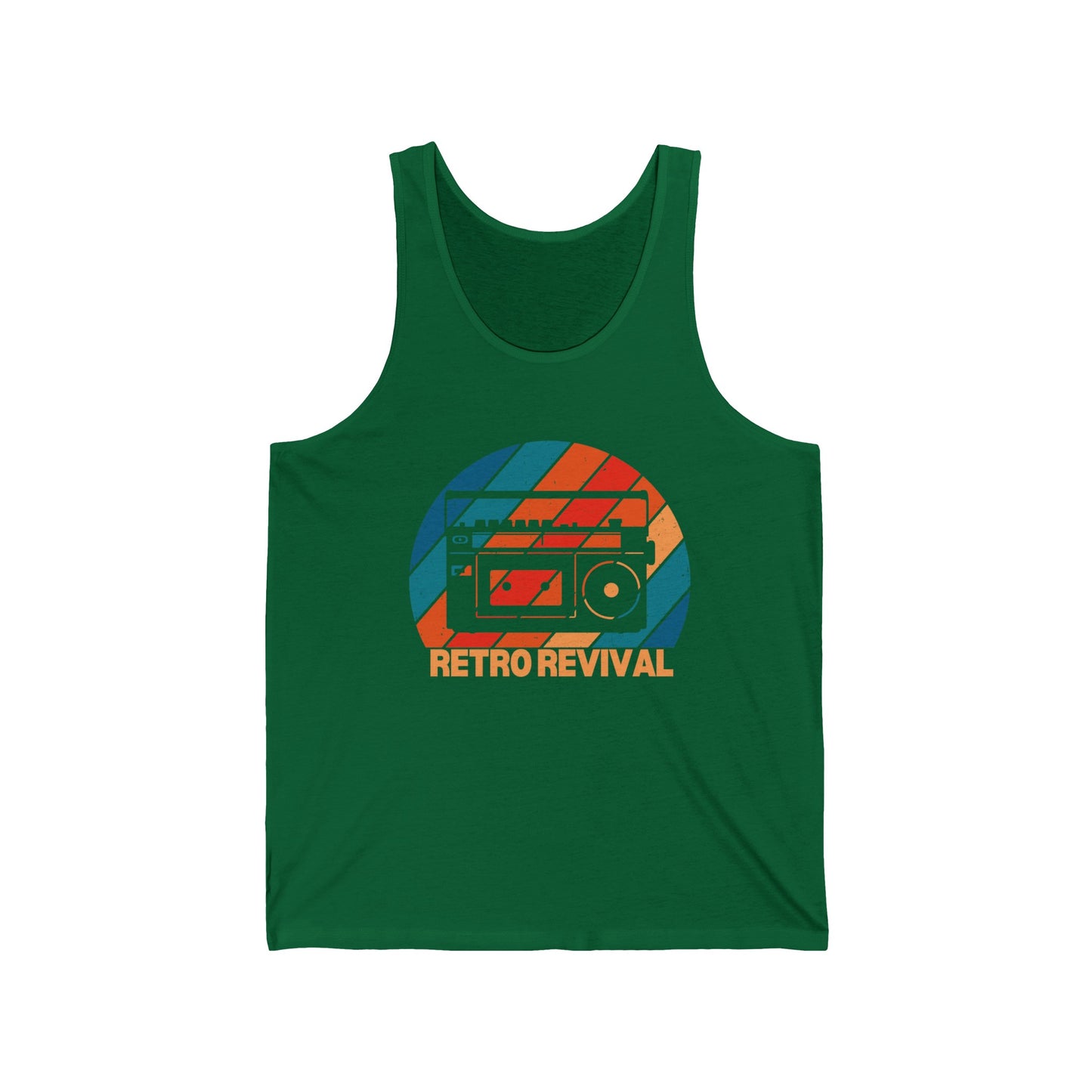 Retro Revival Graphic Ultimate Comfort Styled Unisex Tank Top