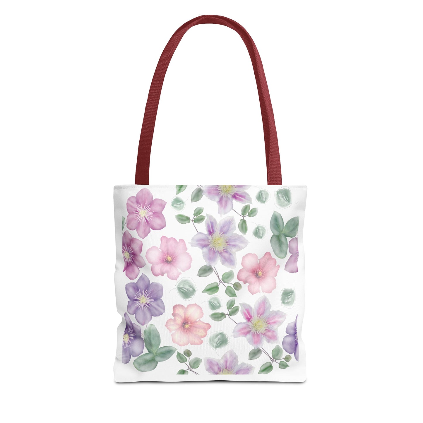 Summer Graphic Wild Flower Tote Bag