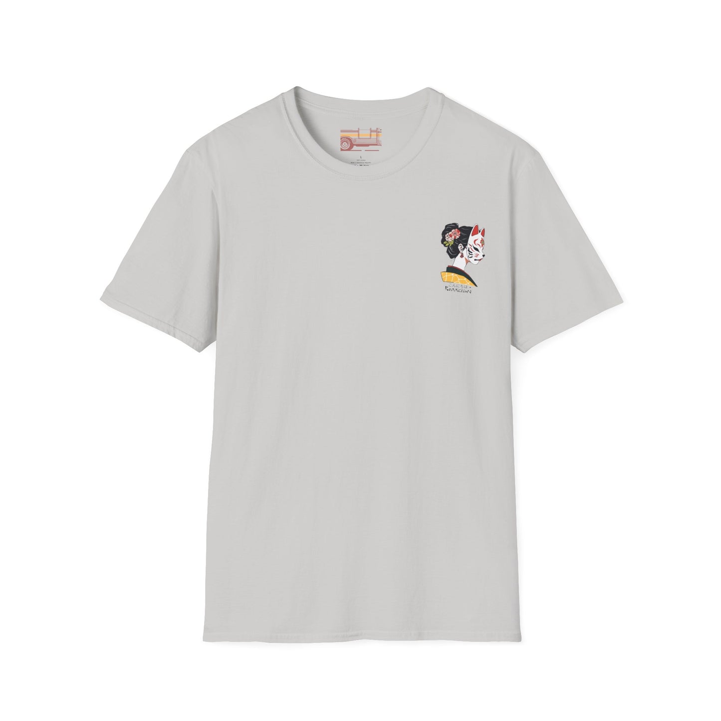 Masked Japanese Geisha Graphic Ultimate Comfort Styled Unisex T-shirt
