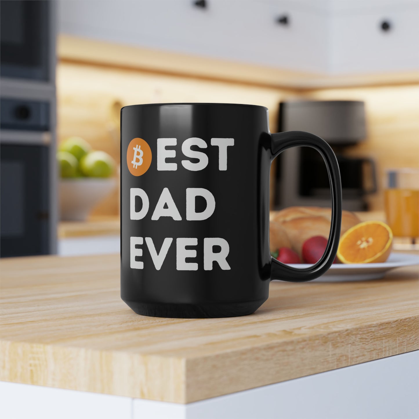 Best Dad Ever (Bitcoin, Crypto) Mug 15oz