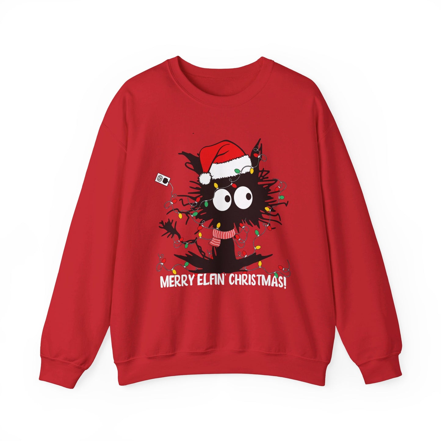 Graphic Designed Holiday Christmas Unisex Crewneck Sweatshirt