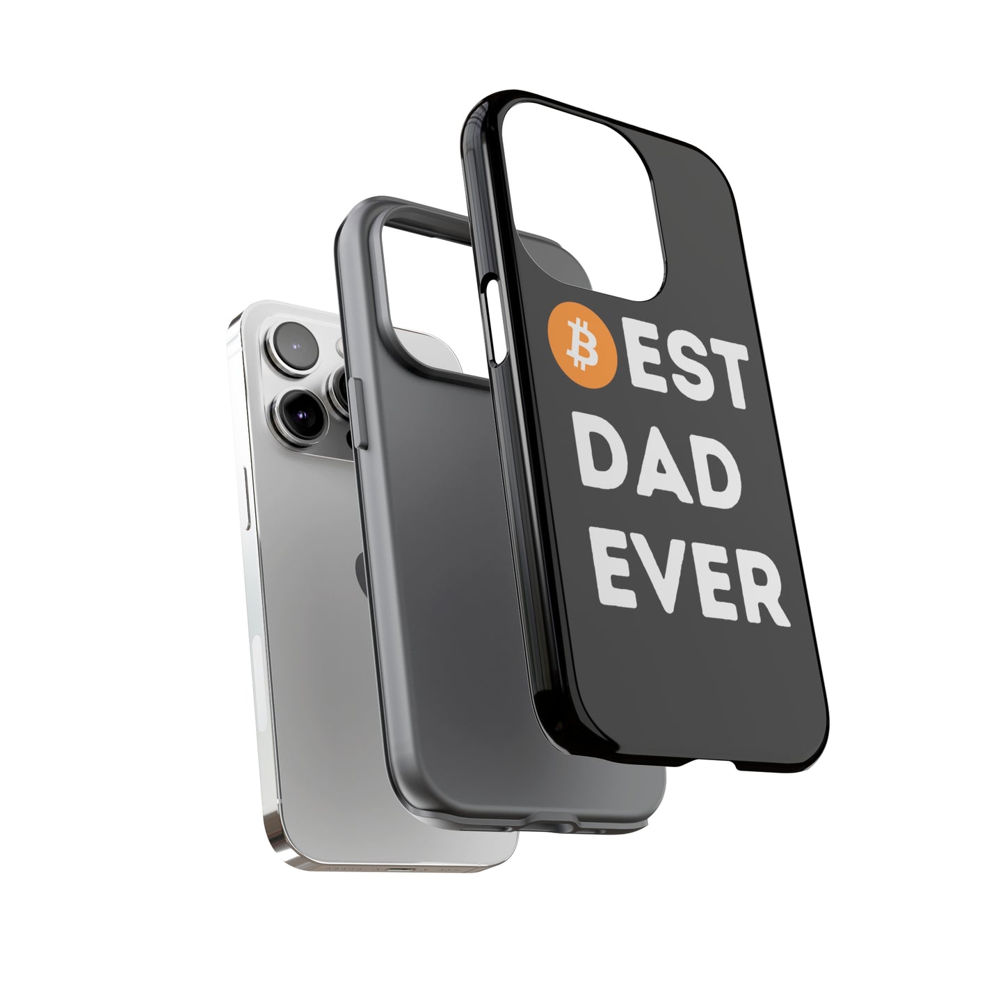Best Dad Ever (Bitcoin, Crypto) iPhone Case