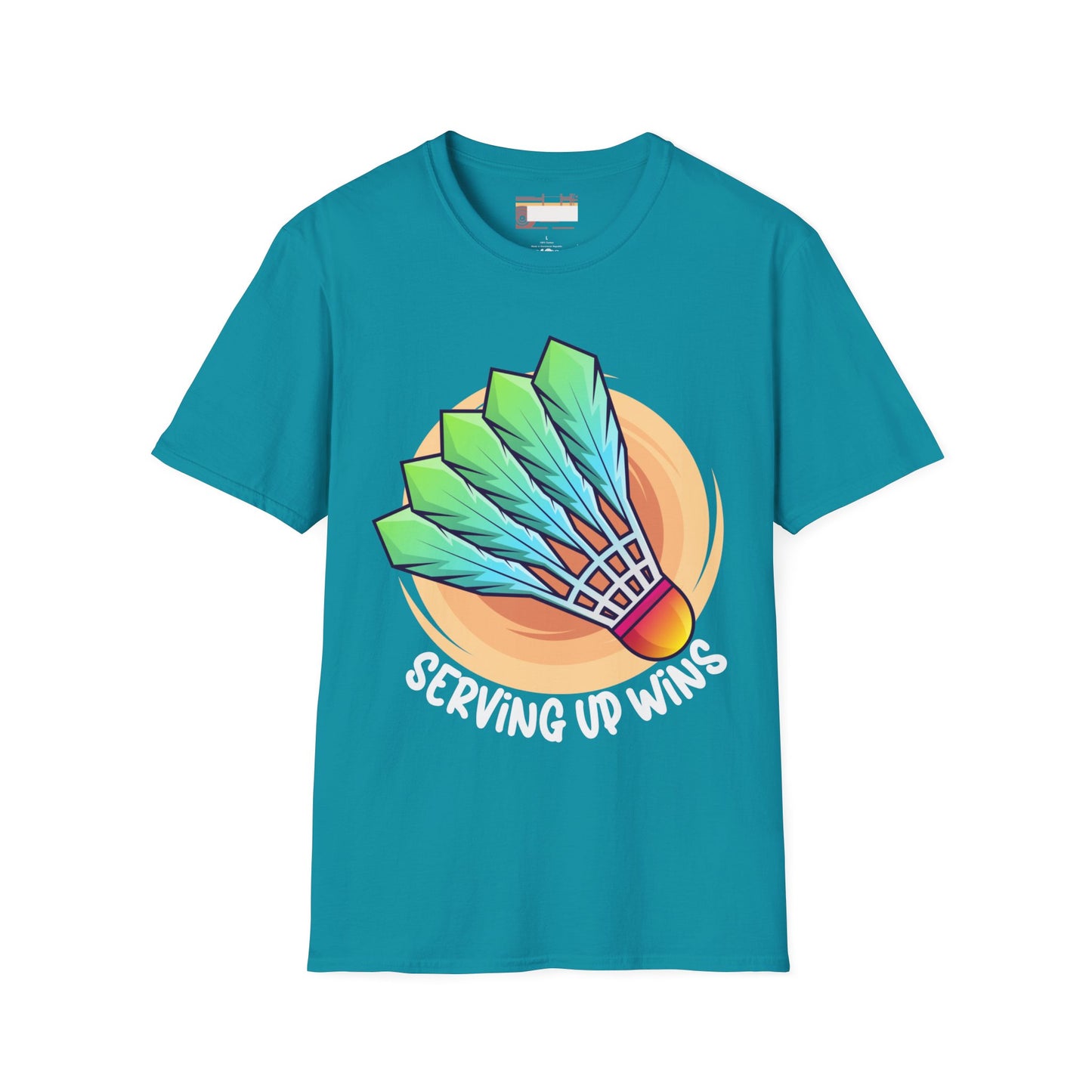 Badminton Game Day Graphic Comfort Unisex T-shirt
