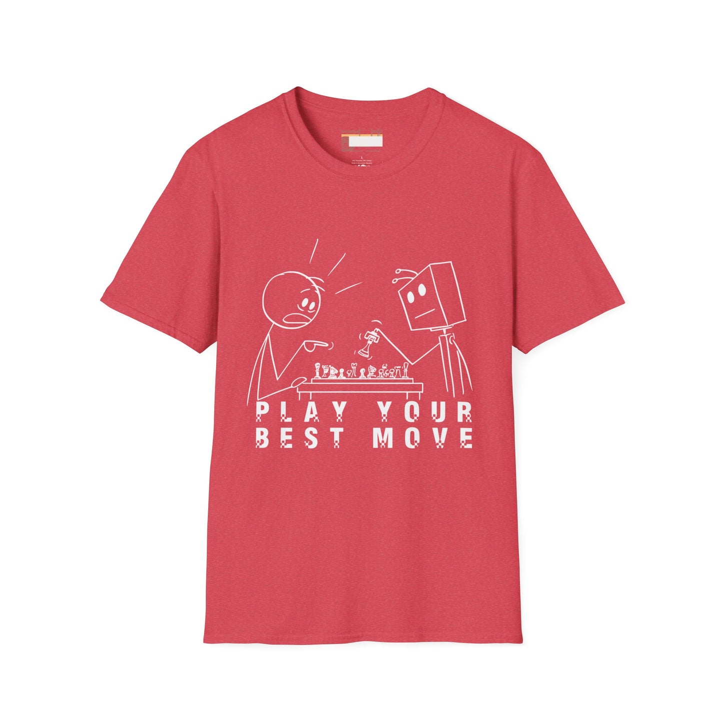 Graphic Chess Tees Chess Tournament Player Unisex Minimalist Comfort T-shirt
