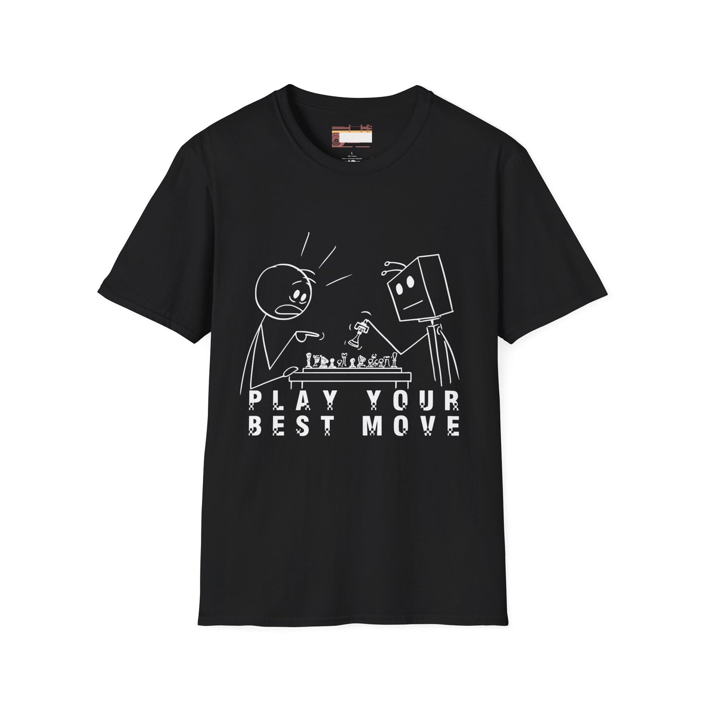Graphic Chess Tees Chess Tournament Player Unisex Minimalist Comfort T-shirt