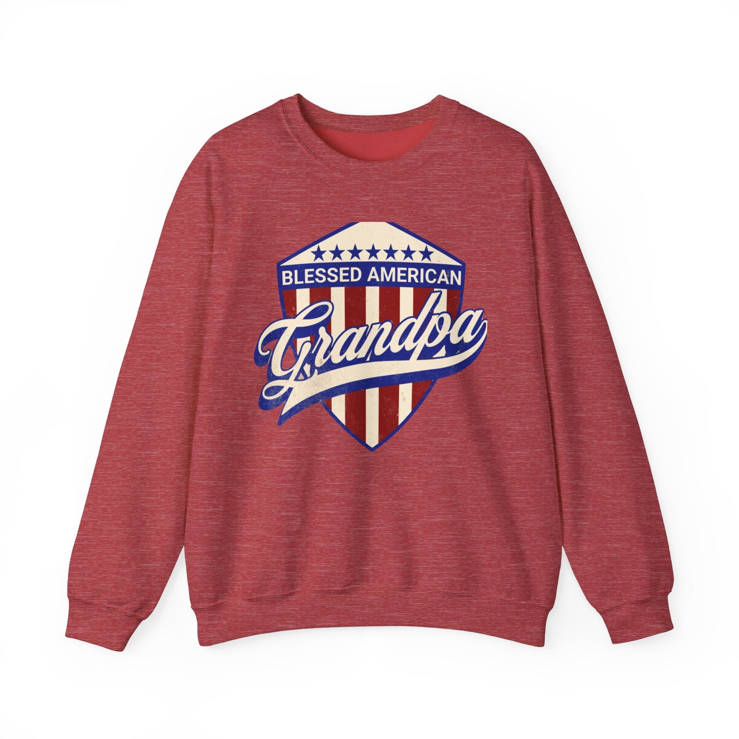 Graphic Designed Minimalist Unisex Grandpa Crewneck Sweatshirt