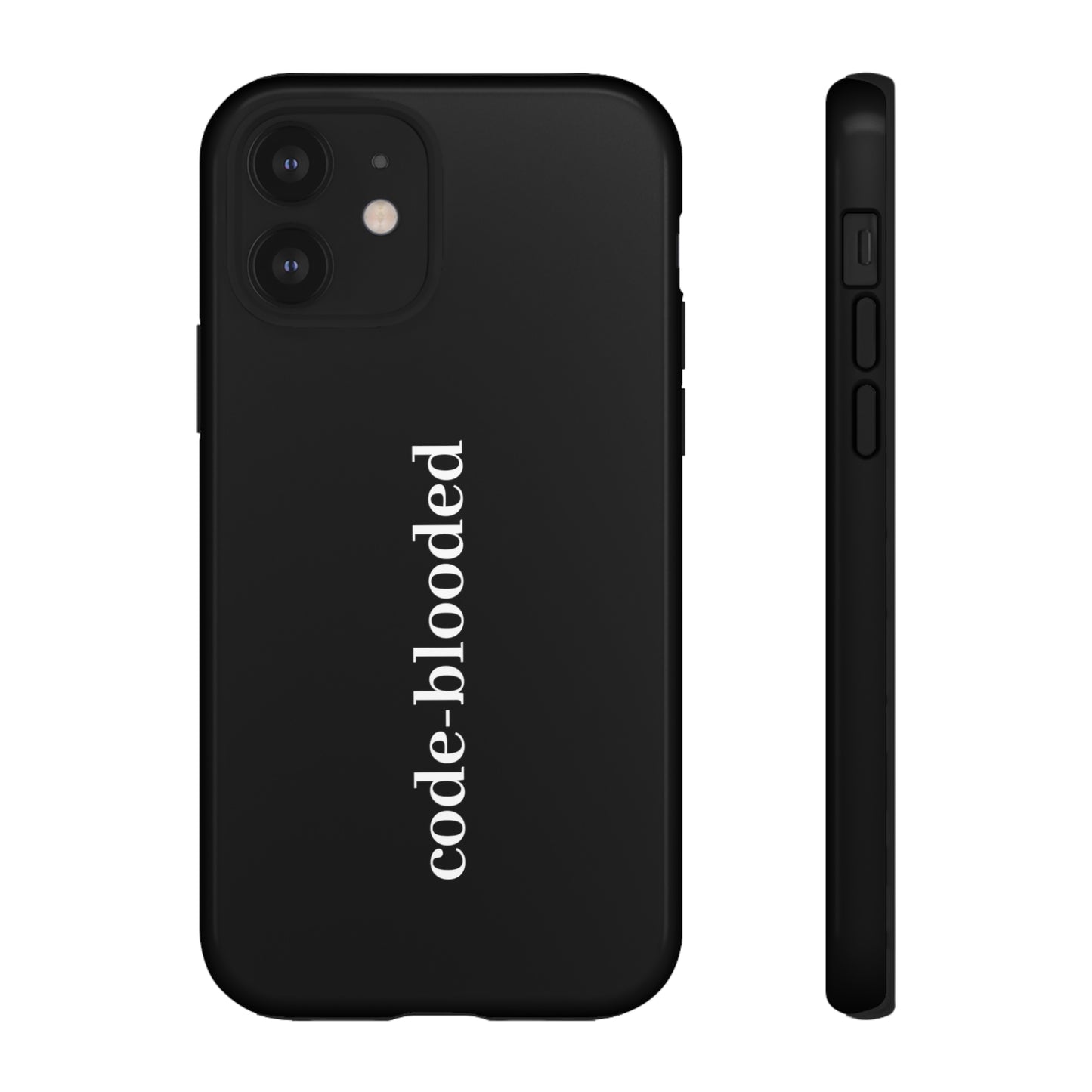 Code Blooded (Technology Programmers) iPhone Case