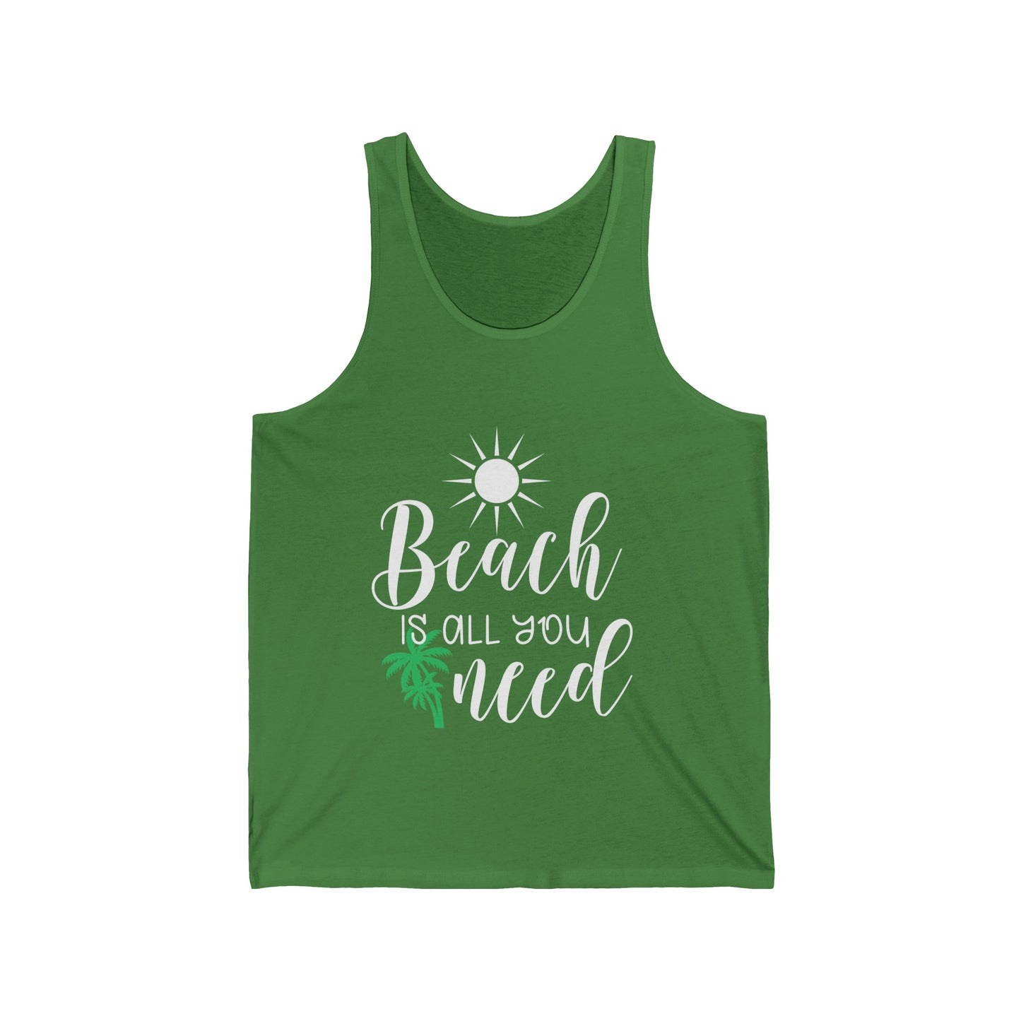 Beach Lovers Ultimate Comfort Styled Funny Unisex Summer Tank Top