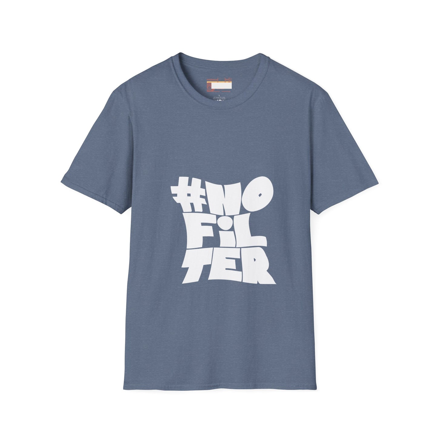 Graphic No Filter Designed Comfort Unisex T-shirt