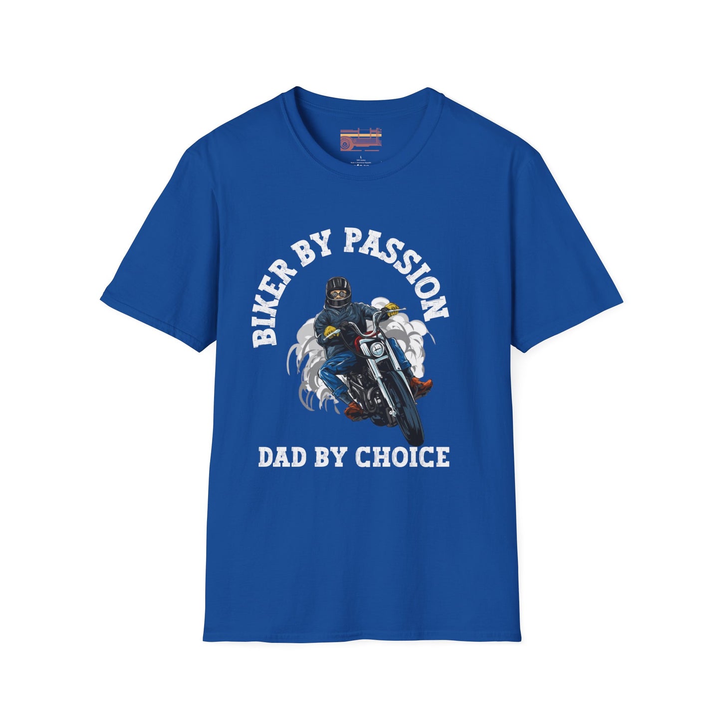 Biker By Passion Dad Ultimate Comfort Unisex Fathers Day T-shirt