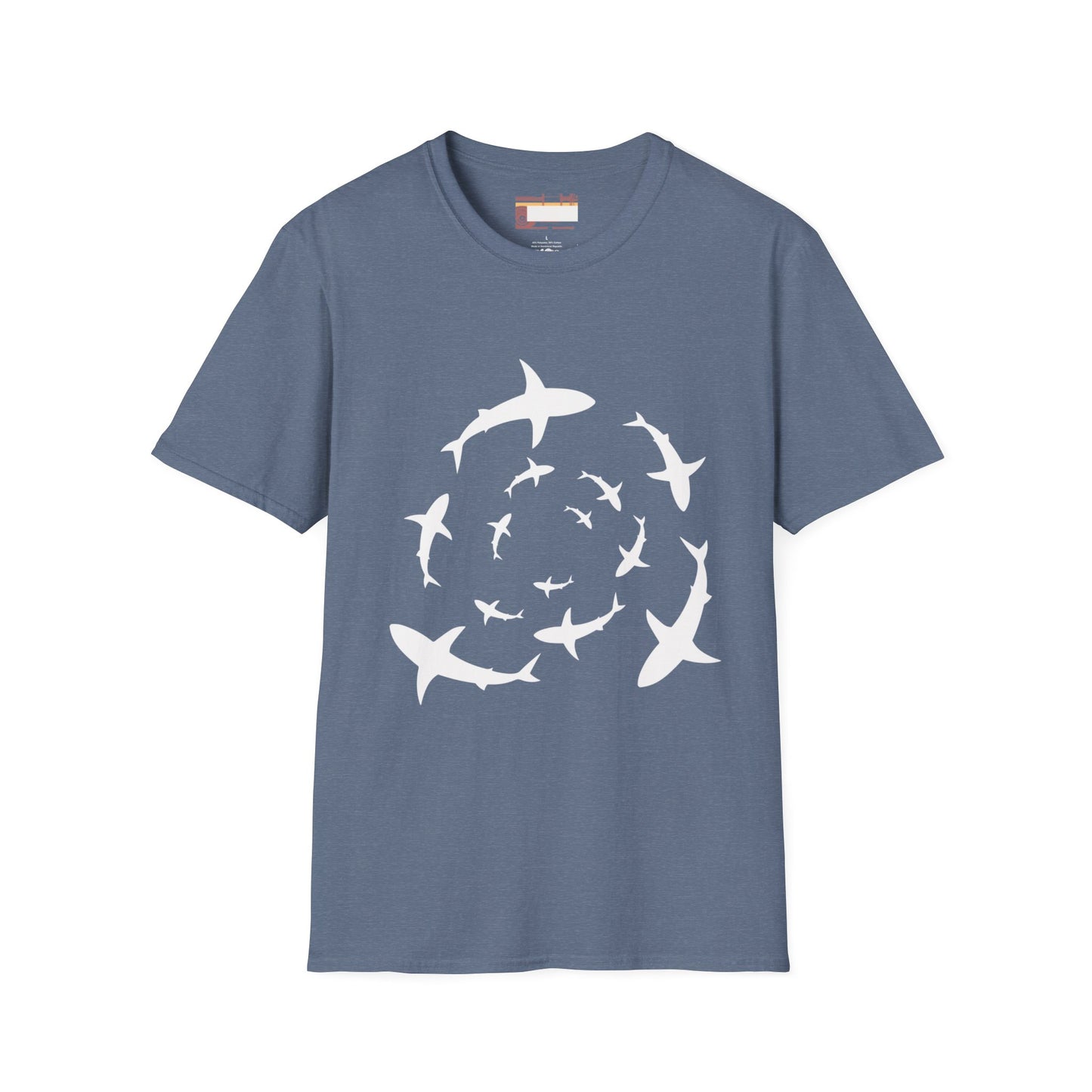Graphic Designed Shark Attack Unisex Comfort Styled T-shirts