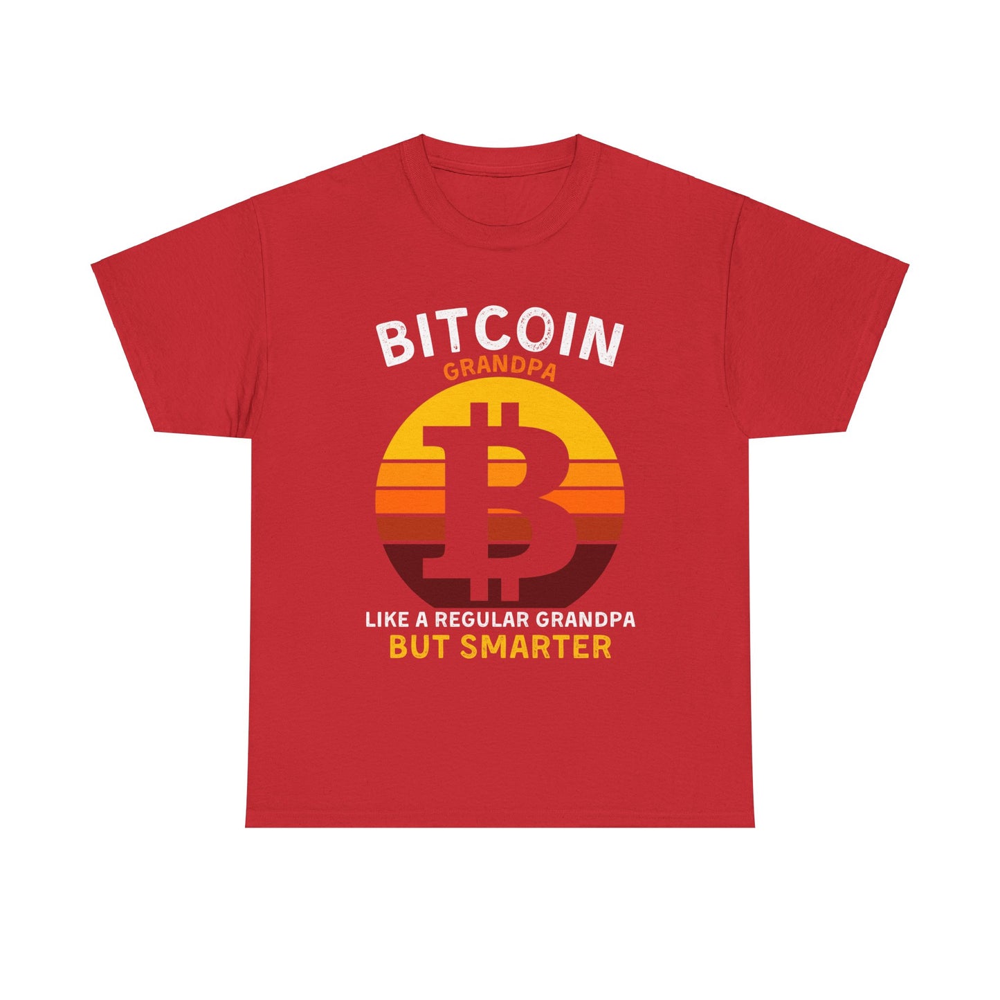 Bitcoin Grandpa Ultimate Comfort Unisex T-Shirt