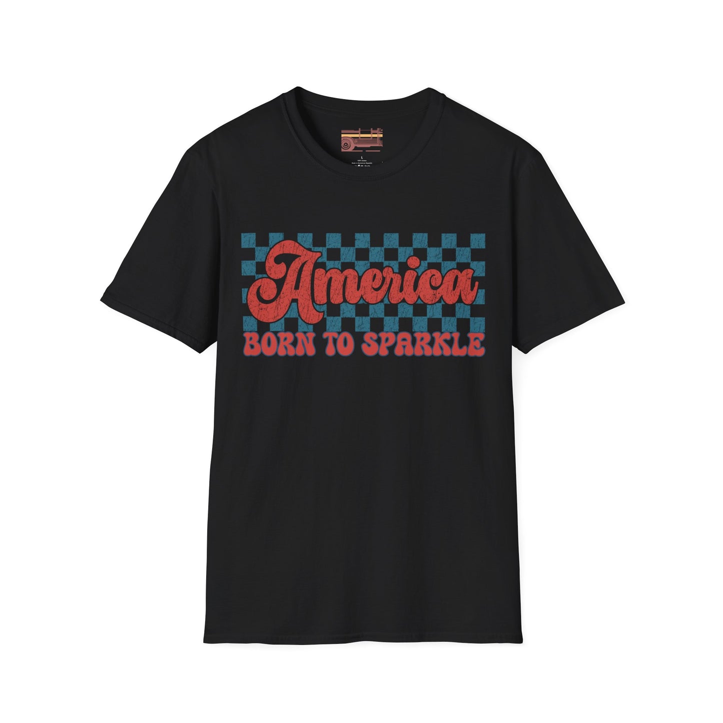 America Born To Sparkle Ultimate Comfort Unisex Independent day July 4th T-shirt
