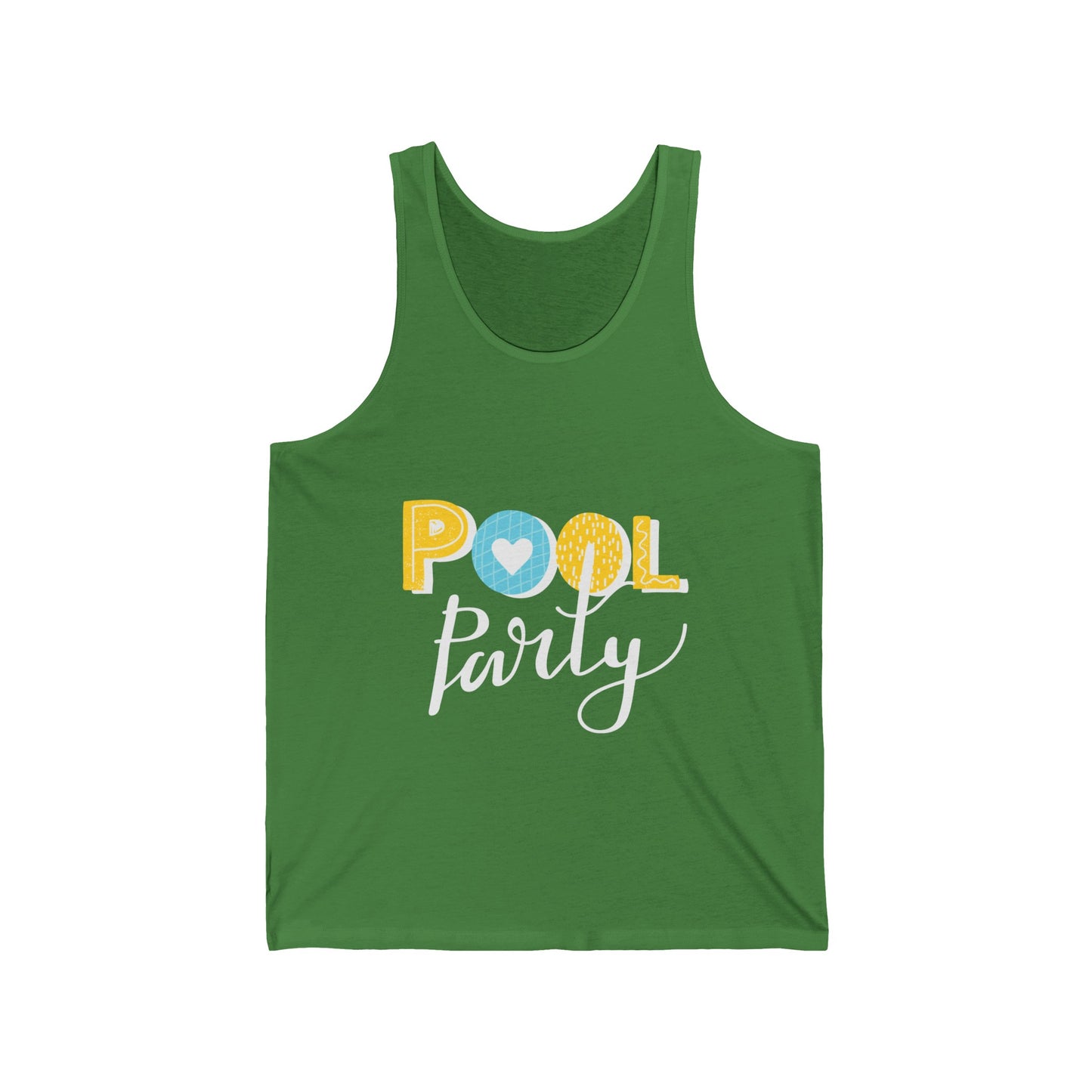 Beach Pool Party Lovers Ultimate Comfort Styled Funny Unisex Summer Tank Top