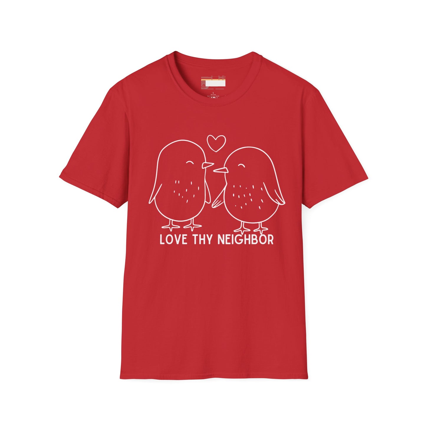Graphic Christian Bible Gospel Unisex Comfort T-shirt, Christian Love Thy Neighbor Tees
