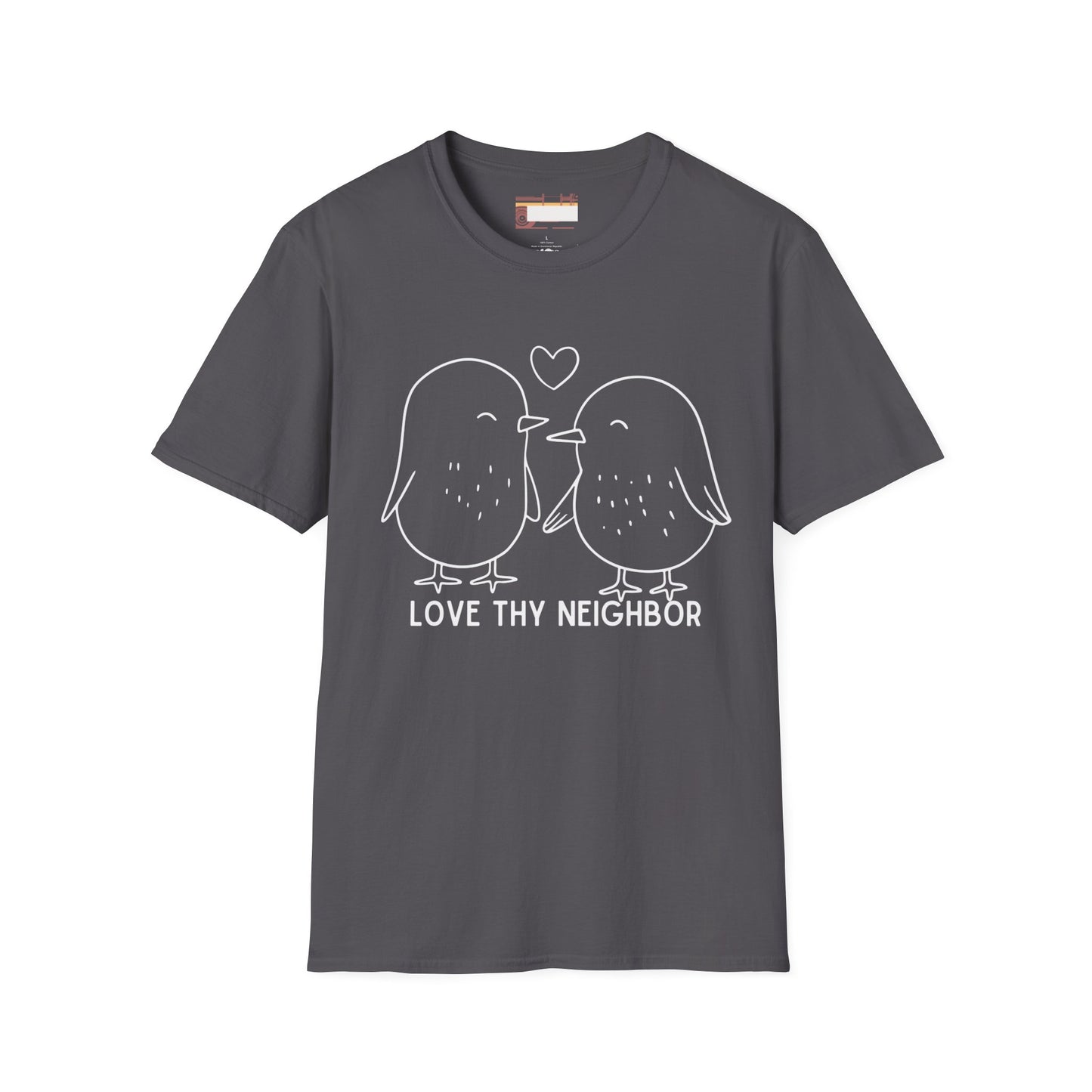 Graphic Christian Bible Gospel Unisex Comfort T-shirt, Christian Love Thy Neighbor Tees