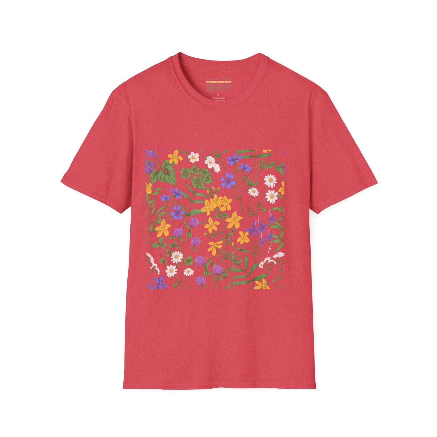 Floral Combination Ultimate Comfort Styled Graphic T-shirt